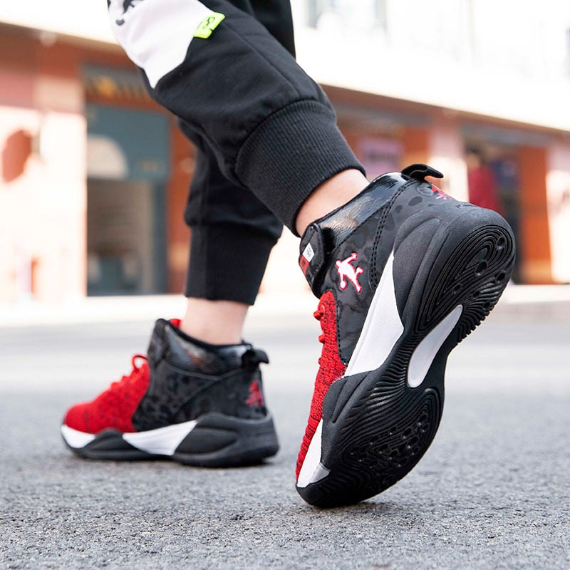 Boys Girls Basketball Shoes Brand Kids Sneakers High Quality Breathable Non-slip Sport Trainer Shoes The Clothing Company Sydney