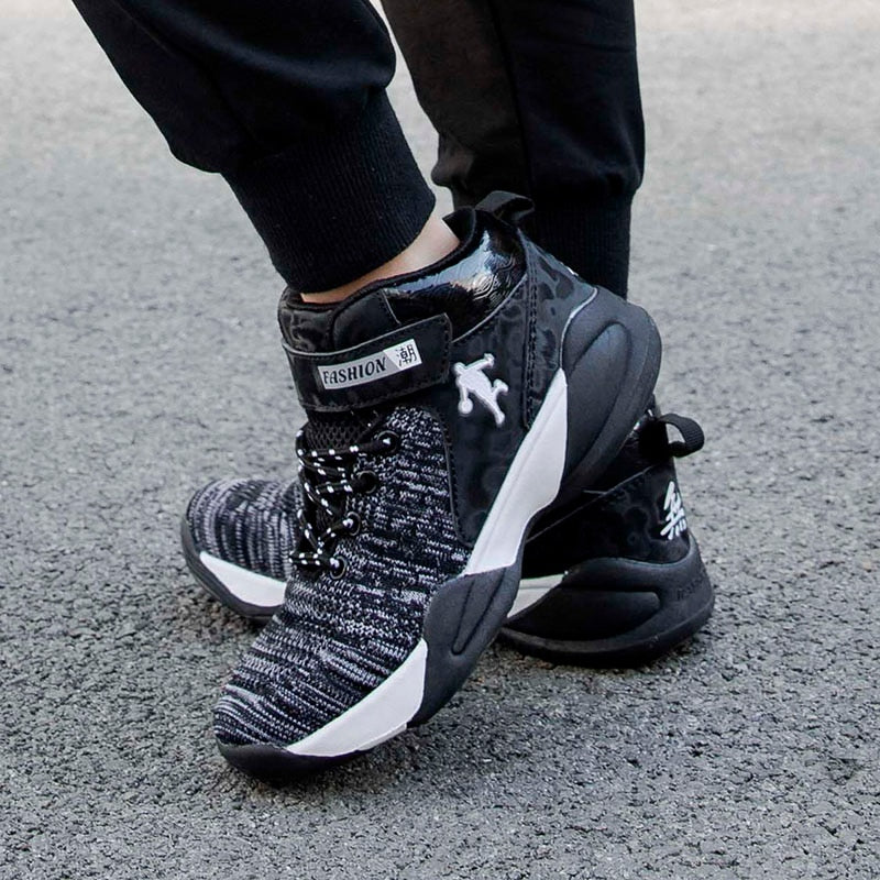 Boys Girls Basketball Shoes Brand Kids Sneakers High Quality Breathable Non-slip Sport Trainer Shoes The Clothing Company Sydney