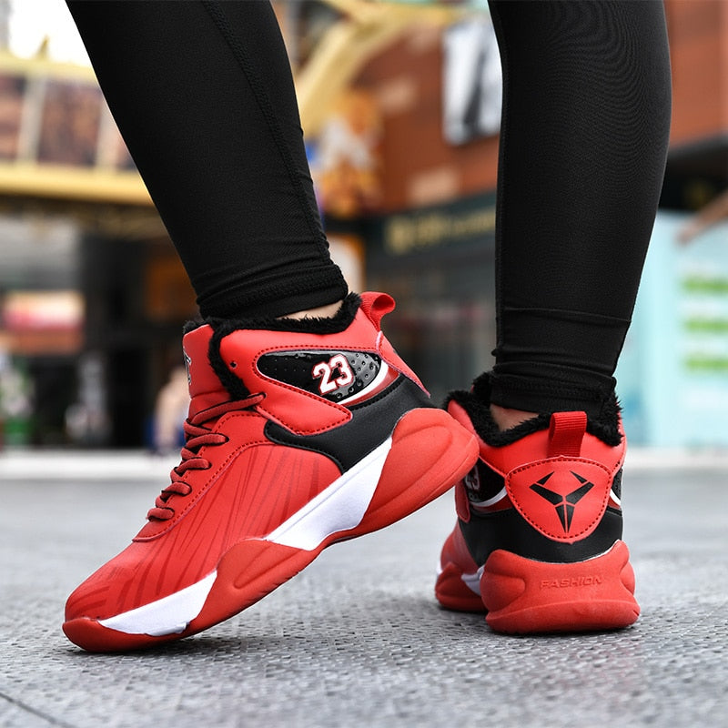 Boys Girls Basketball Shoes Brand Kids Sneakers High Quality Breathable Non-slip Sport Trainer Shoes The Clothing Company Sydney