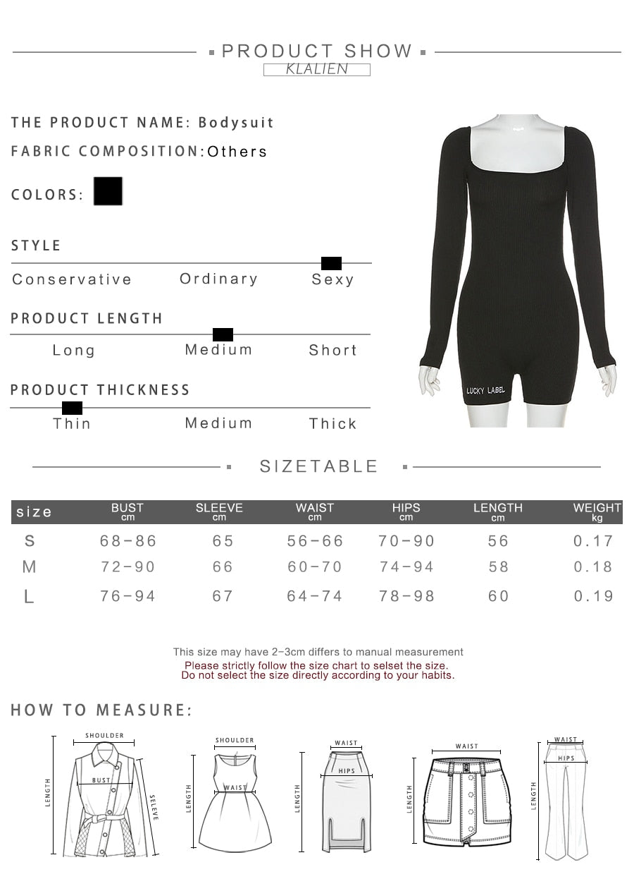 Casual streetwear black spring summer print letter skinny playsuit elastic yoga fitness sportwear playsuit The Clothing Company Sydney