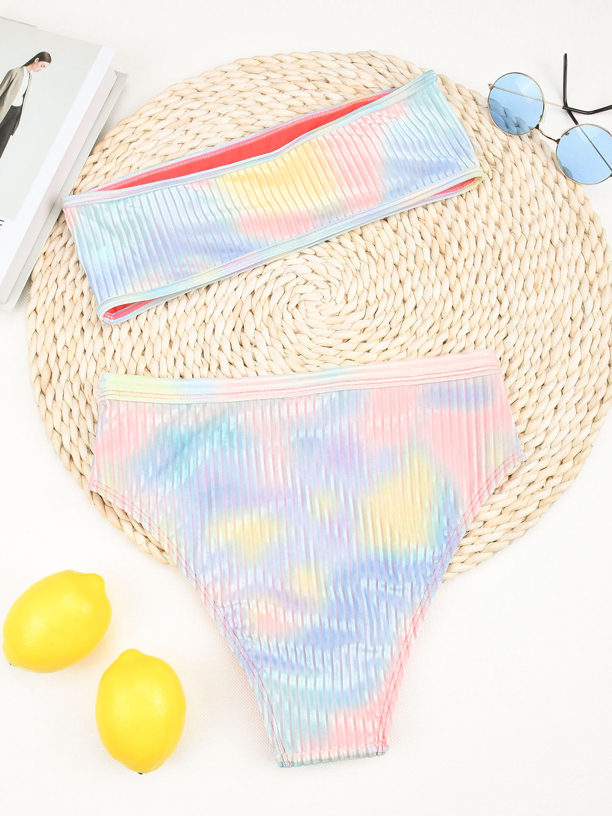 High Waist Swimsuit Leopard Print Swimwear Bathing String Bikini Set Hollow Out Swimsuit Swimming Suit The Clothing Company Sydney