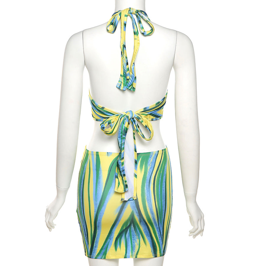 Bodycon Halter Dresses Sleeveless Casual Holiday Beach Mini Dress Club Party Outfits The Clothing Company Sydney