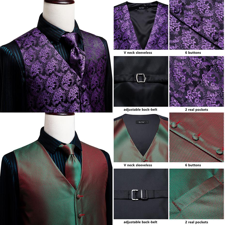 Men's Vests and Tie Business Formal Dresses Slim Vest 4piece Hanky cufflinks for Suit Blue Paisley Waistcoat The Clothing Company Sydney
