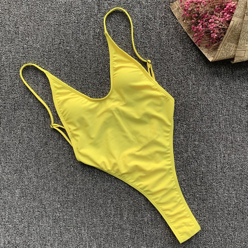 One Piece Extreme String Mini Micro Thong Swimsuit Bather Swimwear Bathing Suit Swim Beach Monokini The Clothing Company Sydney