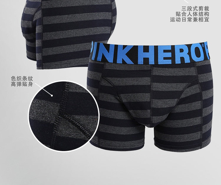 Men's Stripe Fashion Male Underpants boxer mens underwear boxers boxershorts Trunks The Clothing Company Sydney