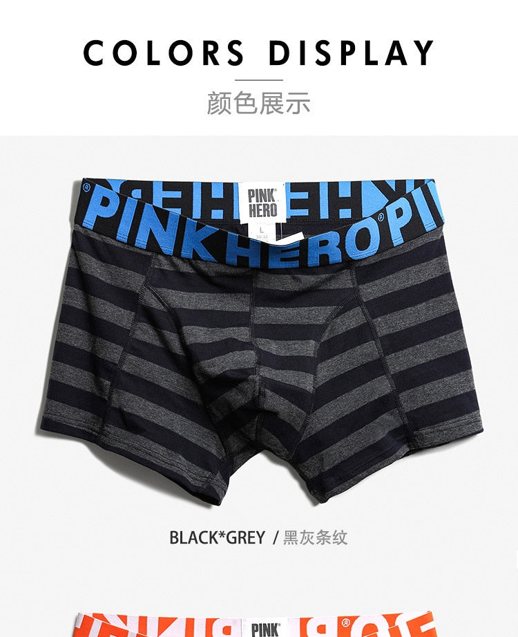 Men's Stripe Fashion Male Underpants boxer mens underwear boxers boxershorts Trunks The Clothing Company Sydney
