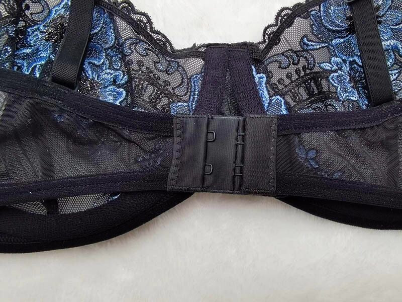 2 piece Floral Embroidery Lace Underwear Set Underwire Push Up Bra Underwear Lingerie Set The Clothing Company Sydney