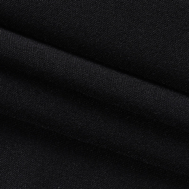 Elegant Chain Strapless Sleeveless Solid Basic Split Knee-Length Bodycon Summer Dress The Clothing Company Sydney