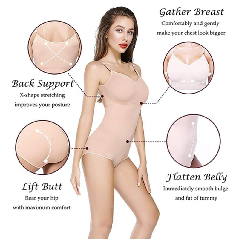 Bodysuit Shapewear Full Body Shaper Waist Trainer Underwear Shaper The Clothing Company Sydney