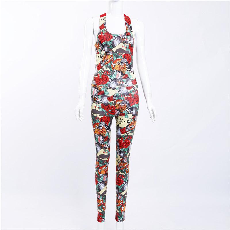 1 Piece Yoga Gym Sportswear Quick Dry Fitness Workout Tracksuit Jogging Jumpsuit The Clothing Company Sydney