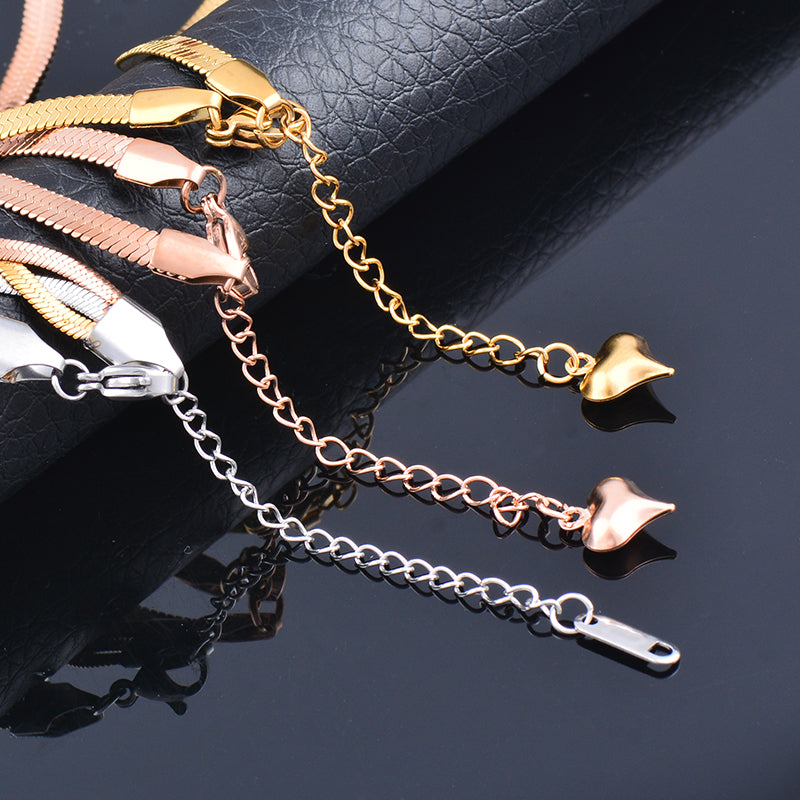 Stainless Steel Necklace Punk Vintage Gold Silver Colour Jewellery The Clothing Company Sydney