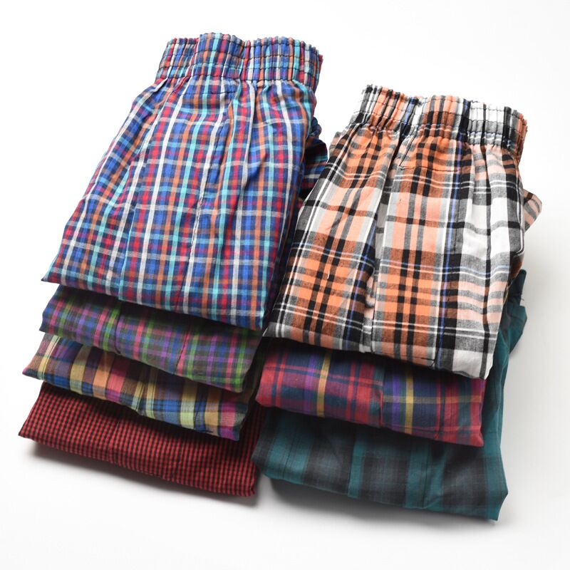 4 pack Underwear Men Boxers Loose Shorts Men's Big Shorts Boxer Cotton Home Underpants Underwear The Clothing Company Sydney