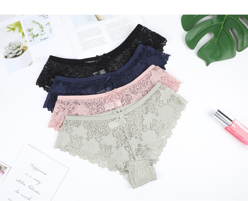 3 pack Thong Panties Underwear Lingerie Seamless Lace Pantie Briefs The Clothing Company Sydney