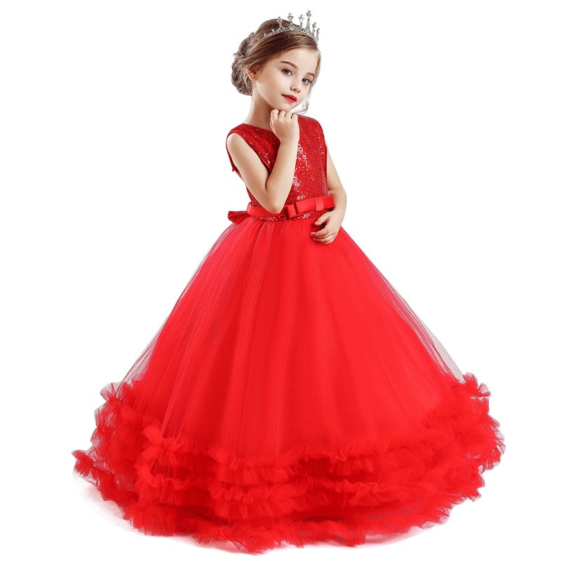 Girls Princess Wedding Party Dresses Sequin Vestido Children Dress For Teenage Girls Dresses The Clothing Company Sydney