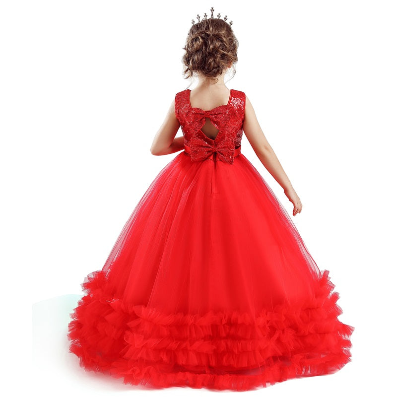 Girls Princess Wedding Party Dresses Sequin Vestido Children Dress For Teenage Girls Dresses The Clothing Company Sydney