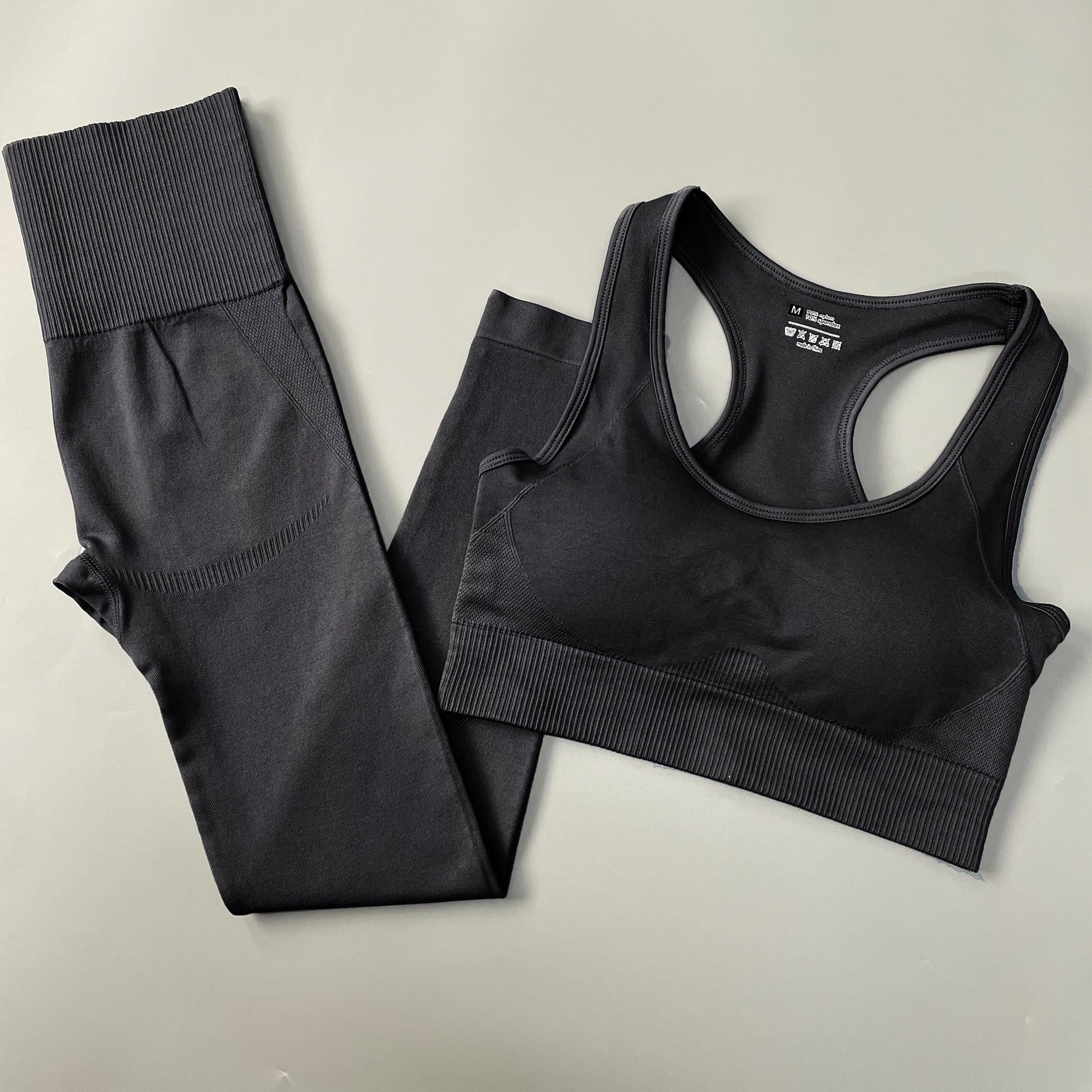 3 Piece Fitness Women Yoga Set Seamless Sportswear workout sport leggings+top+Bra Gym Set Woman Gym Clothing shorts sets 2021 HOT The Clothing Company Sydney