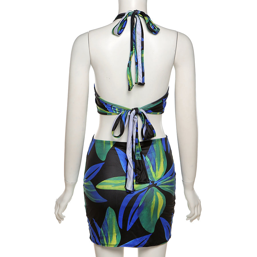 Bodycon Halter Dresses Sleeveless Casual Holiday Beach Mini Dress Club Party Outfits The Clothing Company Sydney