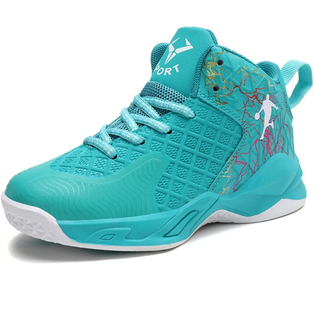 Boys Girls Basketball Shoes Soft Non-slip Kids Sneakers Thick Sole Sport Shoes Outdoor Trainers The Clothing Company Sydney