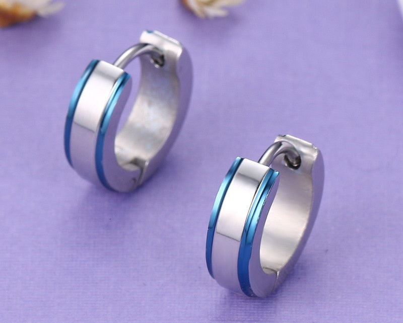 Stainless Steel Hoop Earrings for Women Men The Clothing Company Sydney