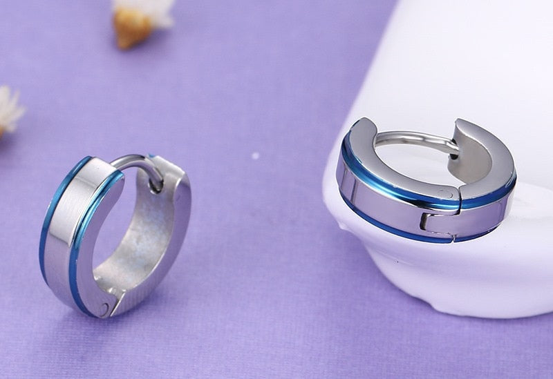 Stainless Steel Hoop Earrings for Women Men The Clothing Company Sydney