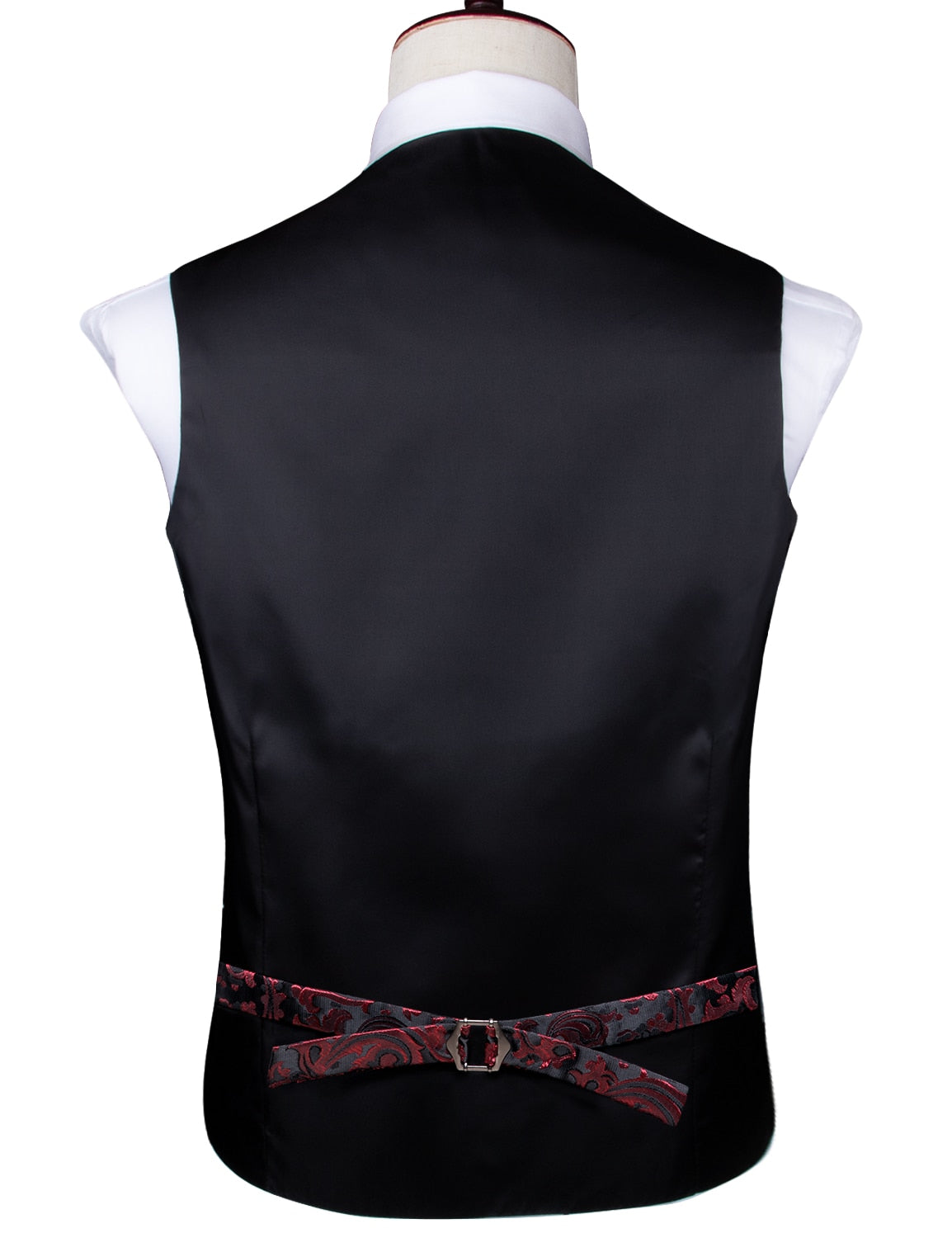 Men's Vests and Tie Business Formal Dresses Slim Vest 4piece Hanky cufflinks for Suit Blue Paisley Waistcoat The Clothing Company Sydney