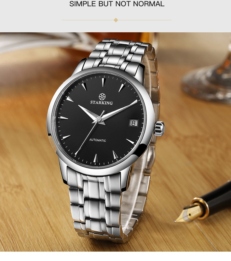 Men's Business Watch 40mm 5Bar Mechanical Watch Simple Sapphire  Ultra Thin Mechanical Watch The Clothing Company Sydney