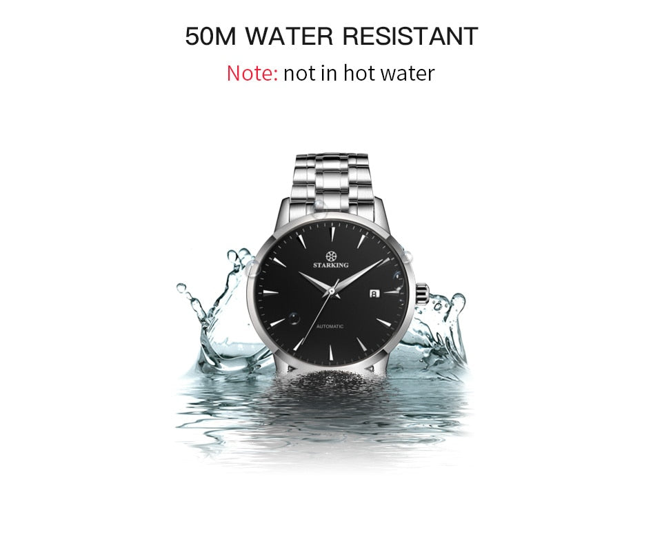 Men's Business Watch 40mm 5Bar Mechanical Watch Simple Sapphire  Ultra Thin Mechanical Watch The Clothing Company Sydney