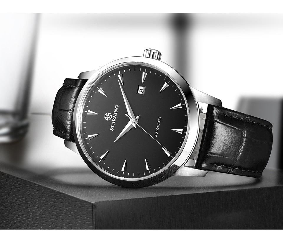 Men's Business Watch 40mm 5Bar Mechanical Watch Simple Sapphire  Ultra Thin Mechanical Watch The Clothing Company Sydney