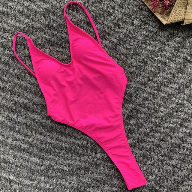 One Piece Extreme String Mini Micro Thong Swimsuit Bather Swimwear Bathing Suit Swim Beach Monokini The Clothing Company Sydney