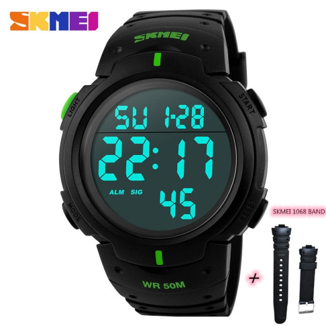 Men Ladies Sports Watches Chronos Countdown Watch Waterproof LED Digital Watch The Clothing Company Sydney