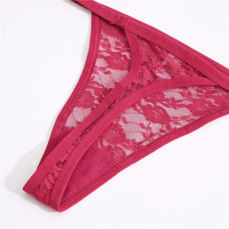 2 pack Women's Underwear Lace Panties Floral Lingerie Panties Thong G-String Pantys Perspective Intimates The Clothing Company Sydney