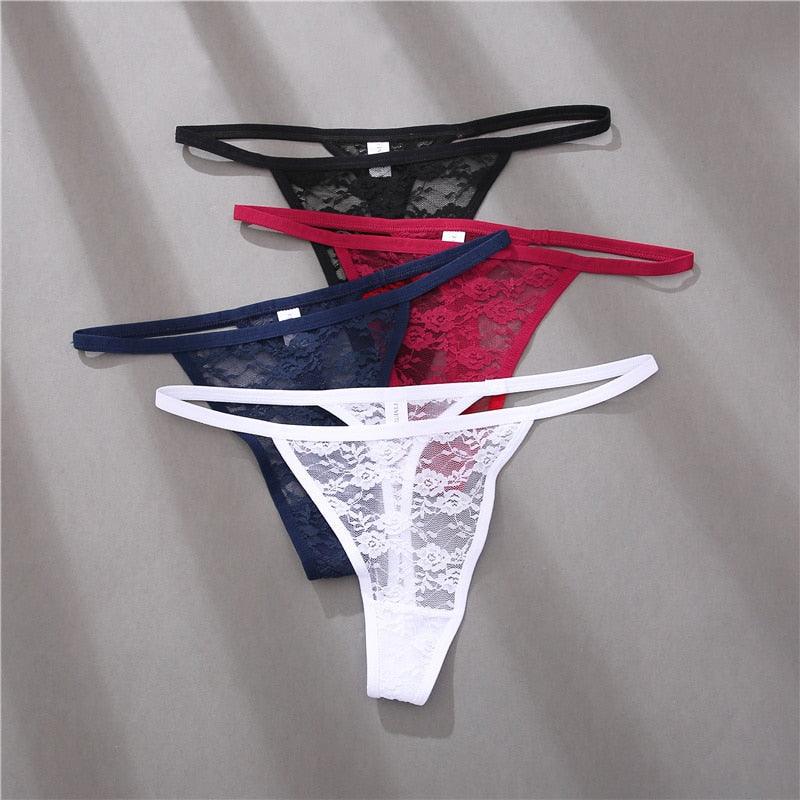 2 pack Women's Underwear Lace Panties Floral Lingerie Panties Thong G-String Pantys Perspective Intimates The Clothing Company Sydney