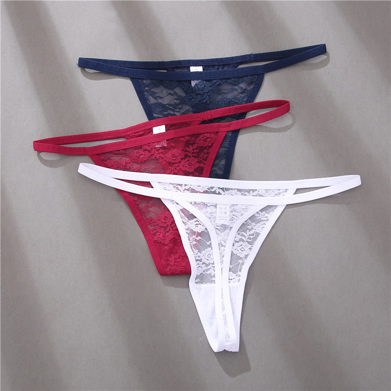 2 pack Women's Underwear Lace Panties Floral Lingerie Panties Thong G-String Pantys Perspective Intimates The Clothing Company Sydney