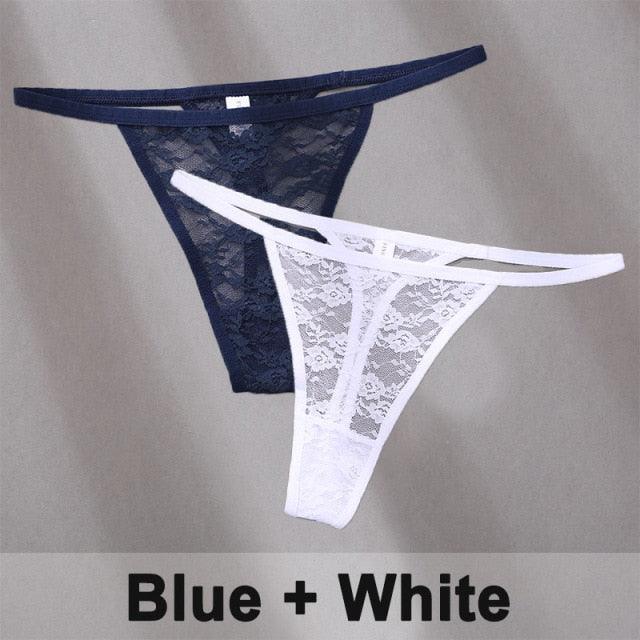 2 pack Women's Underwear Lace Panties Floral Lingerie Panties Thong G-String Pantys Perspective Intimates The Clothing Company Sydney