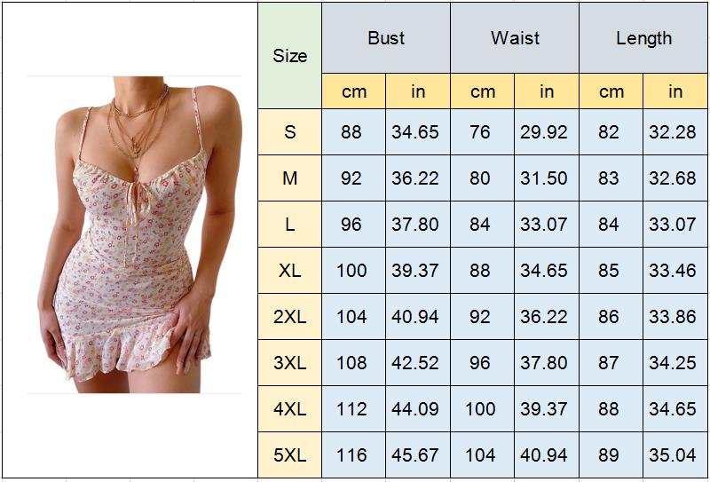 Summer Sling Hollow Short Casual High Street Print Floral Middle Waist Sleeveless Beach Dress The Clothing Company Sydney