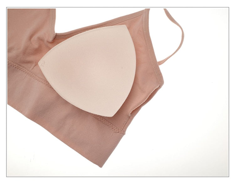 2 Piece Seamless Bra Thong Low Waist Panties Wire Free Bra Bralette Lingerie Brassiere Cotton Female Underwear Set The Clothing Company Sydney