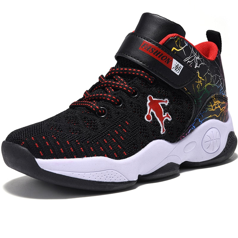 Boys Girls Basketball Shoes Soft Non-slip Kids Sneakers Thick Sole Sport Shoes Outdoor Trainers The Clothing Company Sydney