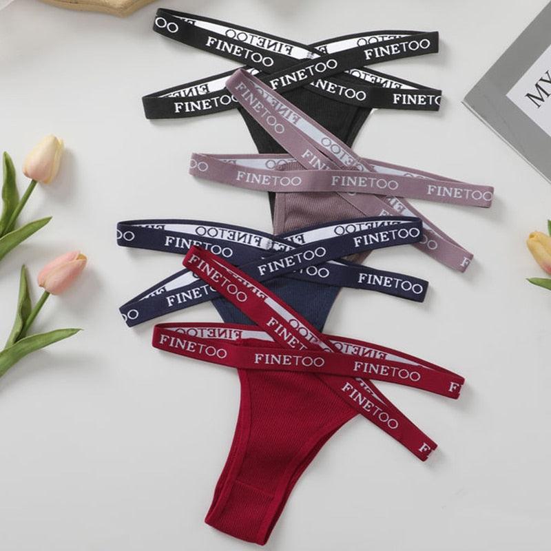 2 Pack Summer Brazilian Panties for Women Low Rise Cotton Panties Front Cross Underwear Breathable Lingerie Briefs The Clothing Company Sydney