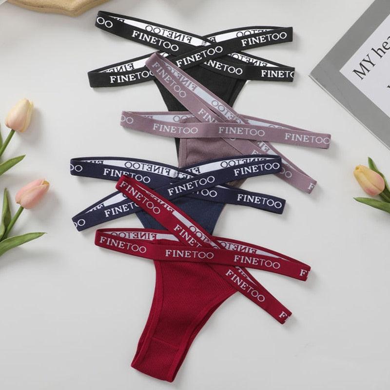 2 Pack Summer Brazilian Panties for Women Low Rise Cotton Panties Front Cross Underwear Breathable Lingerie Briefs The Clothing Company Sydney