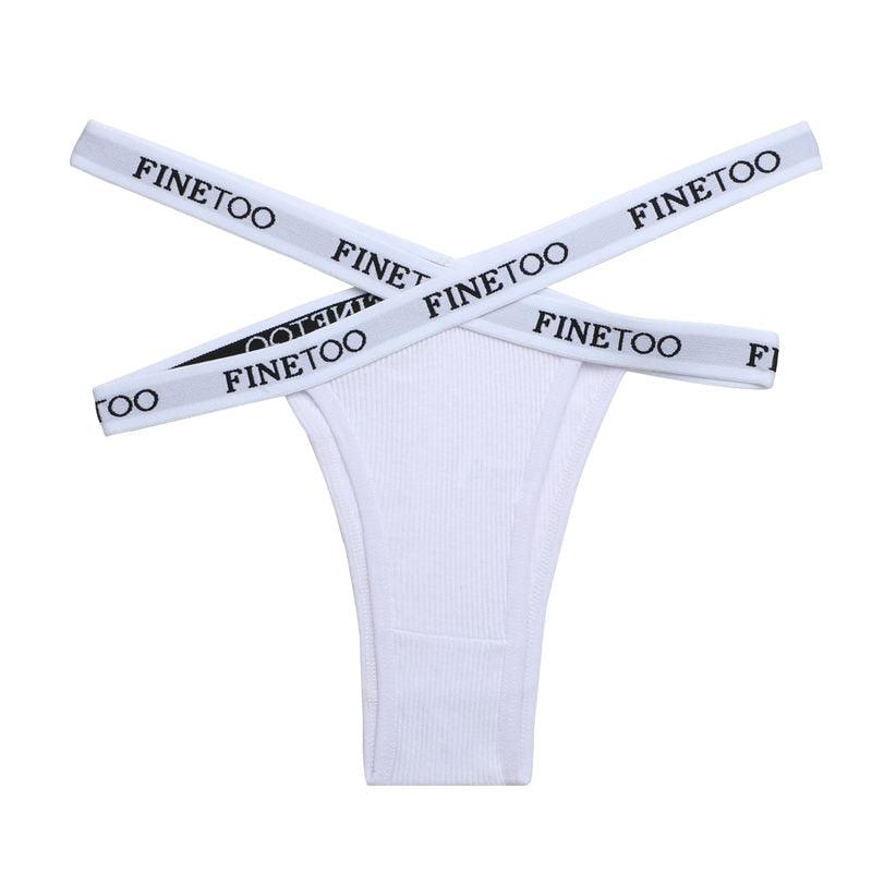 2 Pack Summer Brazilian Panties for Women Low Rise Cotton Panties Front Cross Underwear Breathable Lingerie Briefs The Clothing Company Sydney