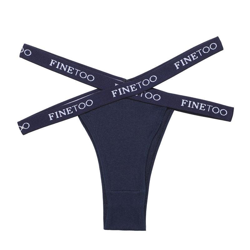 2 Pack Summer Brazilian Panties for Women Low Rise Cotton Panties Front Cross Underwear Breathable Lingerie Briefs The Clothing Company Sydney