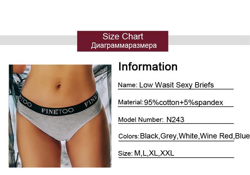 2 Pack Cotton Seamless Briefs Comfortable Solid Color Panties Low Waist Breathable Intimates Underpants Underwear The Clothing Company Sydney