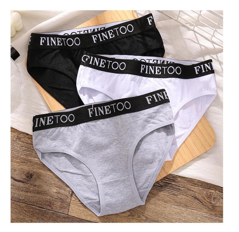 2 Pack Cotton Seamless Briefs Comfortable Solid Color Panties Low Waist Breathable Intimates Underpants Underwear The Clothing Company Sydney
