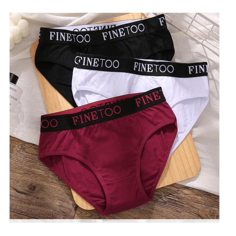 2 Pack Cotton Seamless Briefs Comfortable Solid Color Panties Low Waist Breathable Intimates Underpants Underwear The Clothing Company Sydney