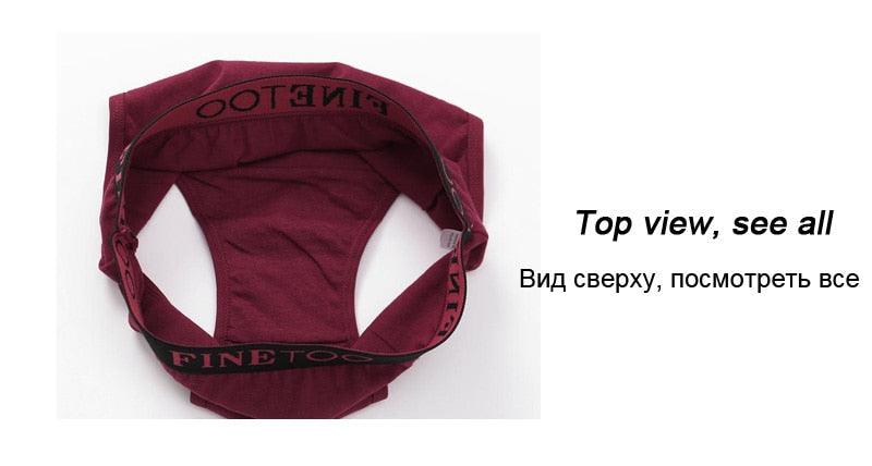 2 Pack Cotton Seamless Briefs Comfortable Solid Color Panties Low Waist Breathable Intimates Underpants Underwear The Clothing Company Sydney