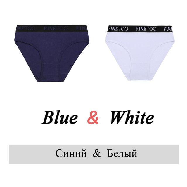 2 Pack Cotton Seamless Briefs Comfortable Solid Color Panties Low Waist Breathable Intimates Underpants Underwear The Clothing Company Sydney