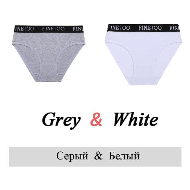 2 Pack Cotton Seamless Briefs Comfortable Solid Color Panties Low Waist Breathable Intimates Underpants Underwear The Clothing Company Sydney