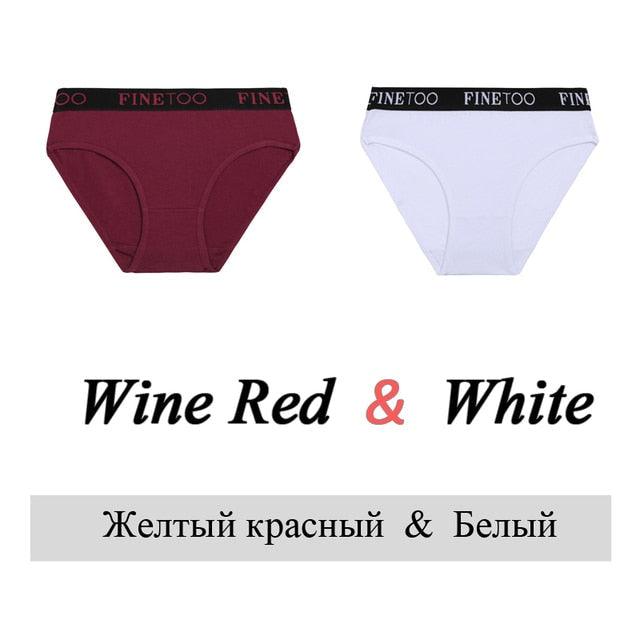 2 Pack Cotton Seamless Briefs Comfortable Solid Color Panties Low Waist Breathable Intimates Underpants Underwear The Clothing Company Sydney