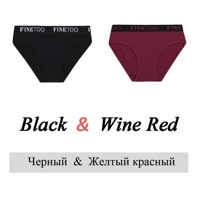 2 Pack Cotton Seamless Briefs Comfortable Solid Color Panties Low Waist Breathable Intimates Underpants Underwear The Clothing Company Sydney