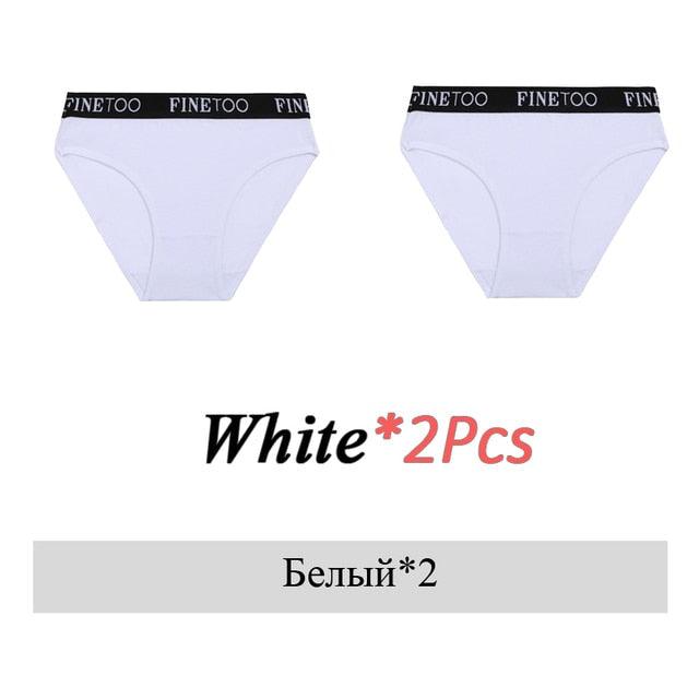 2 Pack Cotton Seamless Briefs Comfortable Solid Color Panties Low Waist Breathable Intimates Underpants Underwear The Clothing Company Sydney
